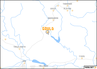 map of Gould