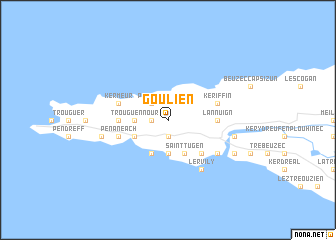 map of Goulien