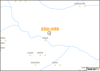 map of Goulikao