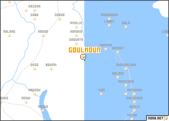 map of Goulmoun