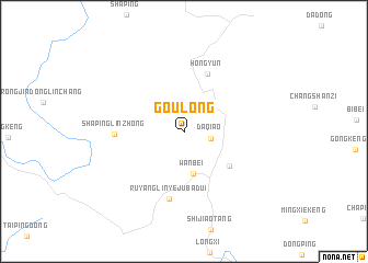 map of Goulong