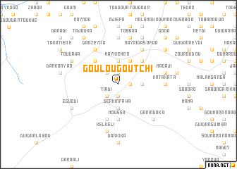 map of Goulou Goutchi