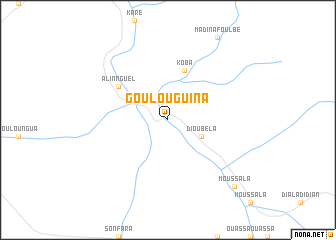map of Goulouguina
