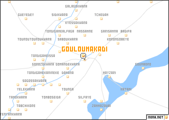 map of Goulouma Kadi