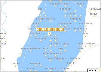 map of Gouloumbouji