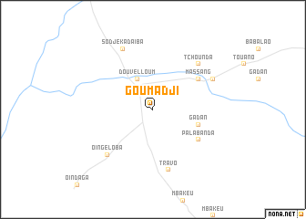 map of Goumadji