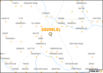 map of Goumalél