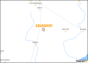 map of Goumamini