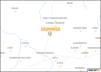 map of Goumango