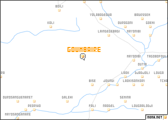 map of Goumbaïré