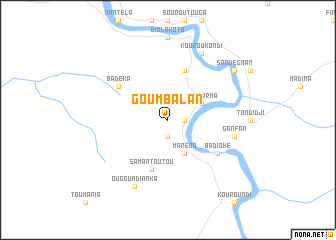 map of Goumbalan