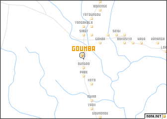 map of Goumba