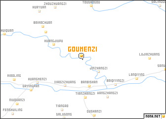map of Goumenzi
