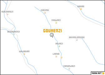 map of Goumenzi