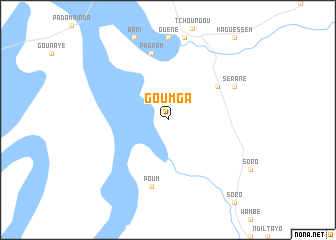 map of Goumga