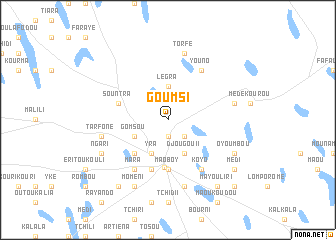map of Goumsi