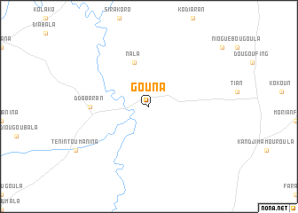 map of Gouna