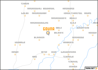 map of Gouna