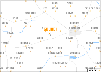 map of Goundi