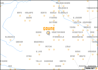 map of Gouné