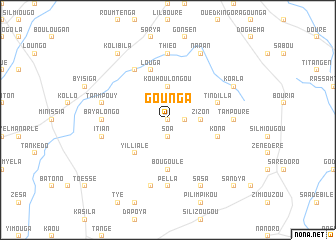 map of Gounga