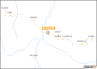 map of Gounga