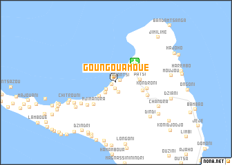 map of Goungouamoué