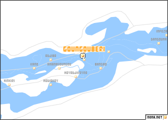 map of Goungouberi