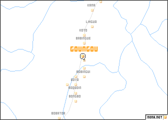 map of Goungou