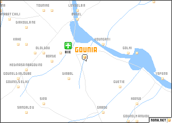 map of Gounia