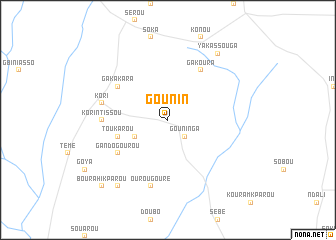 map of Gounin