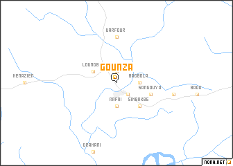 map of Gounza