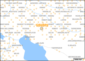 map of Gouord