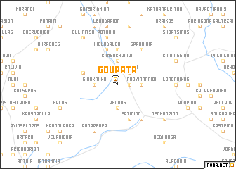map of Goúpata