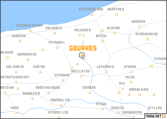 map of Gouphes