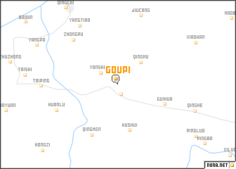 map of Goupi