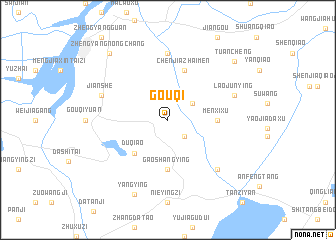 map of Gouqi