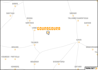 map of Goura Goura