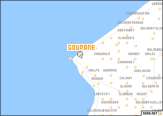 map of Gourane