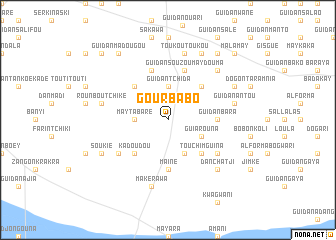 map of Gourbabo