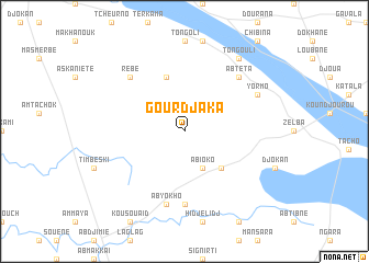 map of Gourdjaka