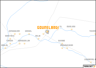 map of Gourel Badi