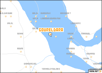 map of Gourel Dara