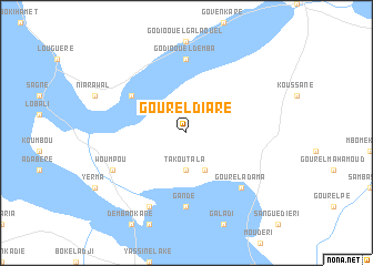 map of Gourel Diaré