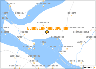 map of Gourel Mamadou Penda
