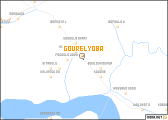 map of Gourel Yoba