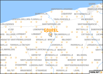 map of Gourel