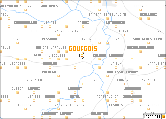 map of Gourgois