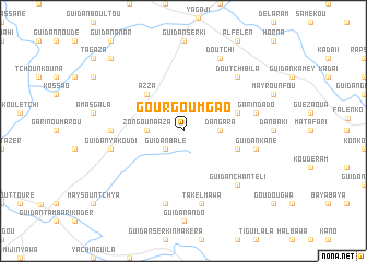 map of Gourgoumgao