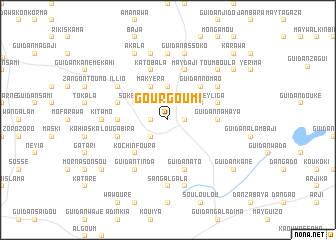 map of Gourgoumi